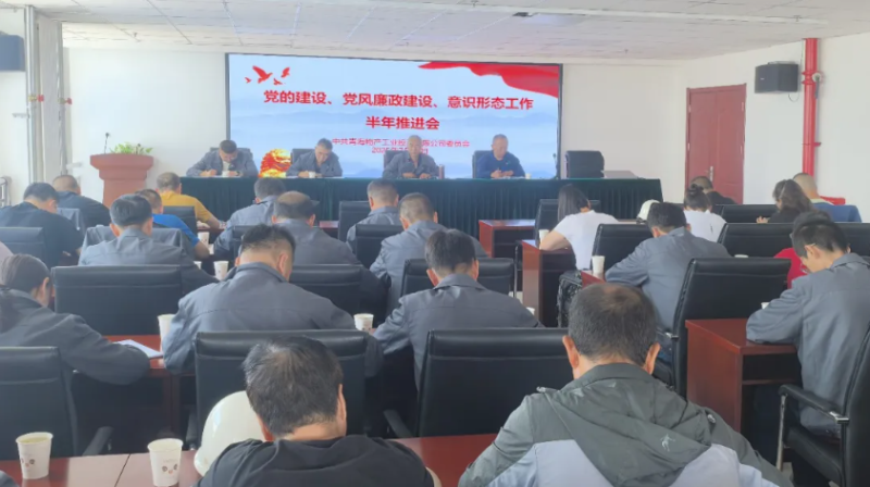 工投公司黨委召開(kāi)黨的建設(shè)、黨風(fēng)廉政建設(shè)、意識(shí)形態(tài)工作半年推進(jìn)會(huì)