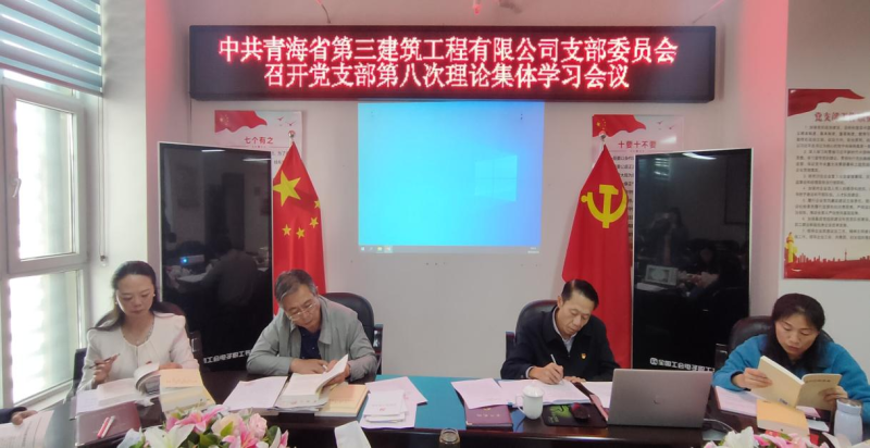三建公司黨支部召開(kāi)第八次理論集體學(xué)習(xí)會(huì) ----集團(tuán)黨委委員、紀(jì)委書(shū)記講主題教育專題黨課